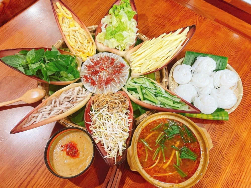 Món lẩu thả Phan Thiết